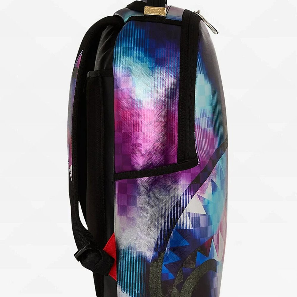 Sprayground Tye Check Backpack - Picture 2 of 5